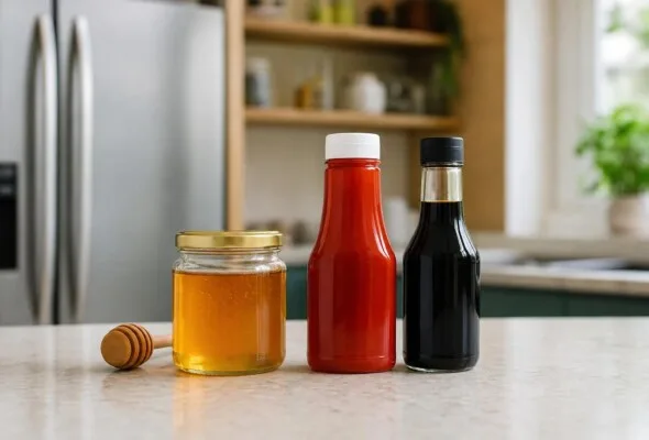 Mel, ketchup e shoyu: quais devem ir à geladeira depois de abertos