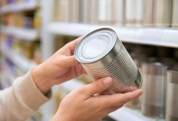 Lata amassada ou aberta: quando evitar a compra e como guardar a sobra