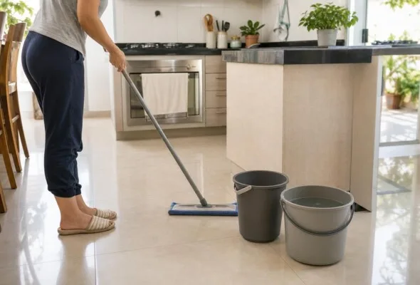 Como economizar água na faxina sem comprometer a limpeza
