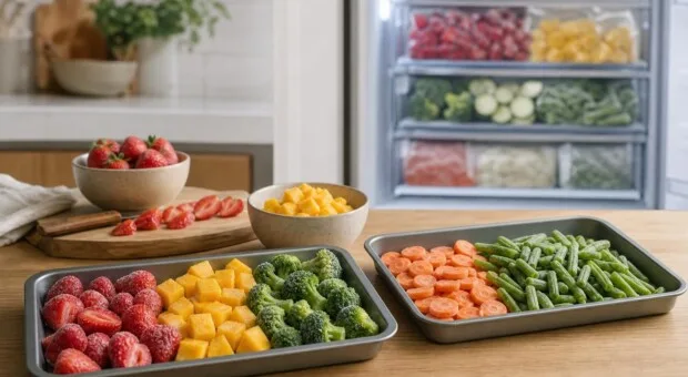 Como congelar frutas e legumes sem perder tanta textura