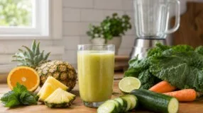 Sucos com frutas e verduras: combinações nutritivas para variar no dia a dia