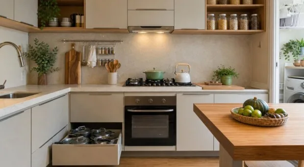 Organização da cozinha: como definir o lugar de cada item