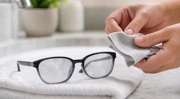 Óculos manchados: como limpar as lentes sem remover o tratamento