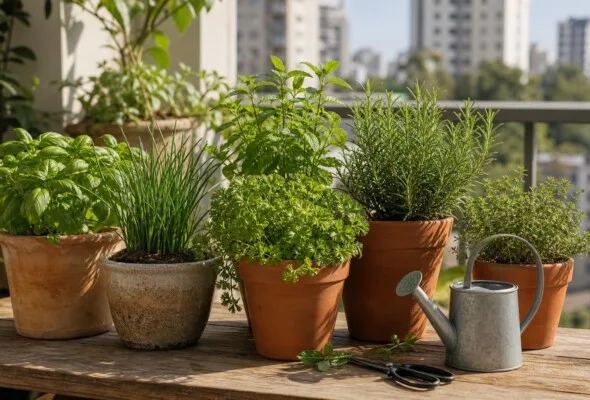 6 acessórios para montar uma horta de temperos em casa