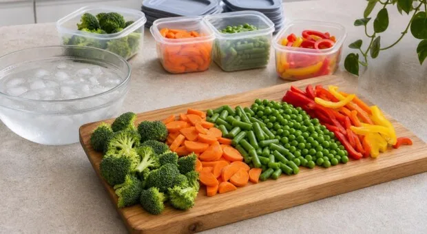 5 legumes para congelar e adiantar o cardápio com menos perda de textura