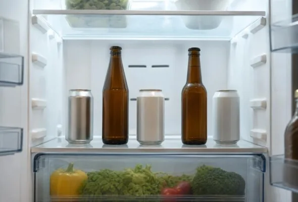 Cerveja na geladeira não gela por igual? Posição e temperatura explicam