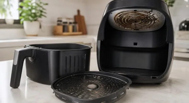 Como limpar a resistência da air fryer sem molhar nem danificar a peça