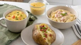 5 receitas salgadas para fazer no micro-ondas no dia a dia