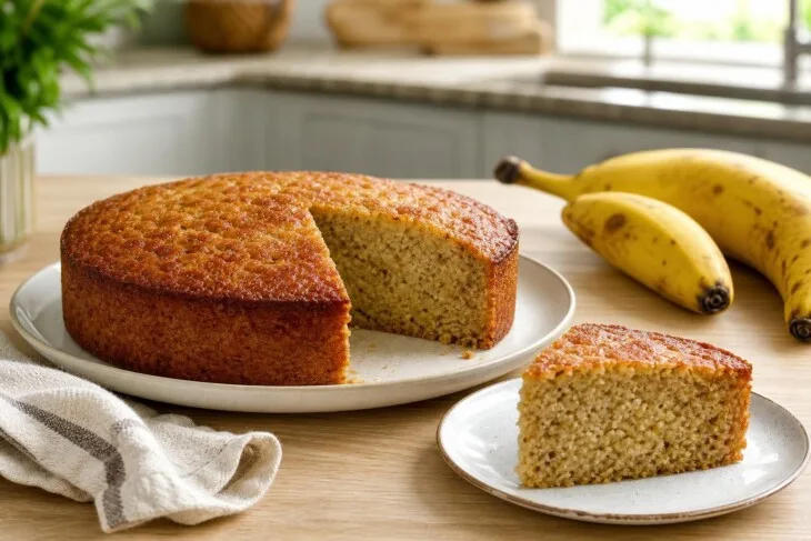 Bolo de banana aproveita a fruta madura sem deixar a massa embatumada