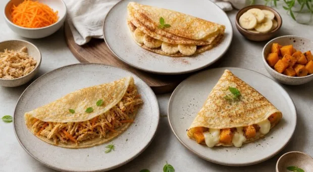 Crepe caseiro leve: 5 recheios que equilibram textura e umidade