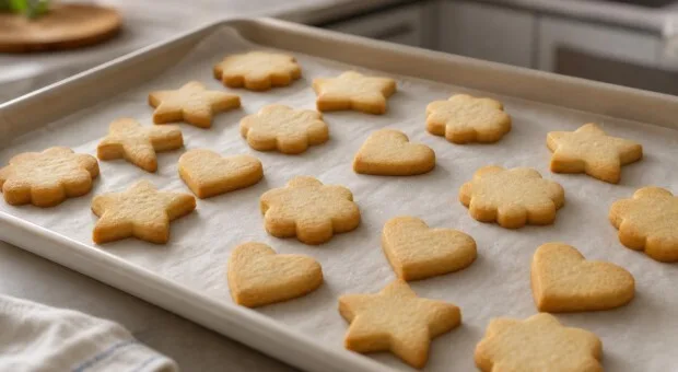 Biscoito amanteigado mantém o formato com dois cuidados antes do forno