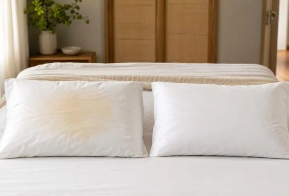 Fronhas amareladas: o método com 2 ingredientes para recuperar o branco