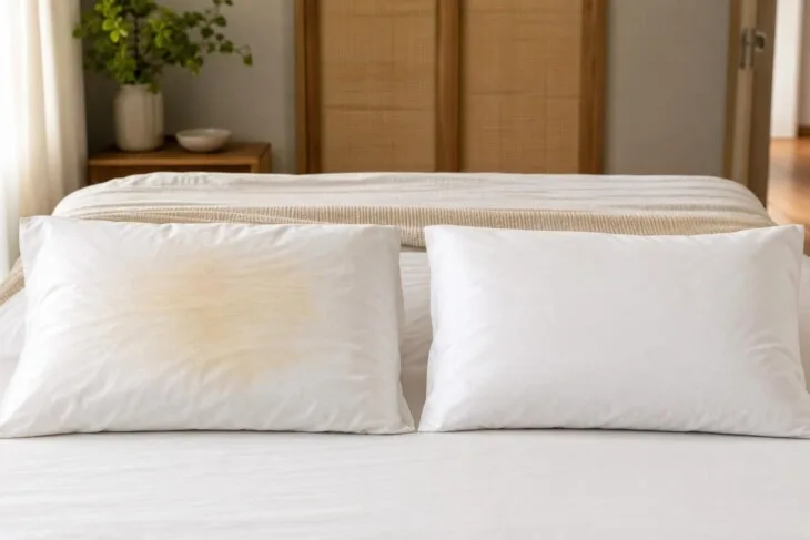 Fronhas amareladas: o método com 2 ingredientes para recuperar o branco