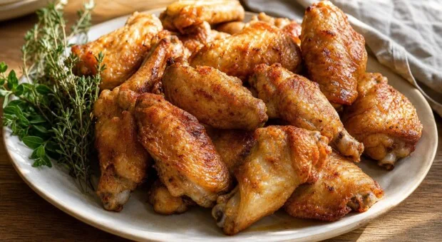 Frango crocante no forno: como controlar a umidade sem empanar