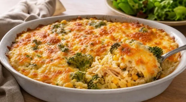 Arroz de forno sem ficar seco: molho leve une sobras e ingredientes novos