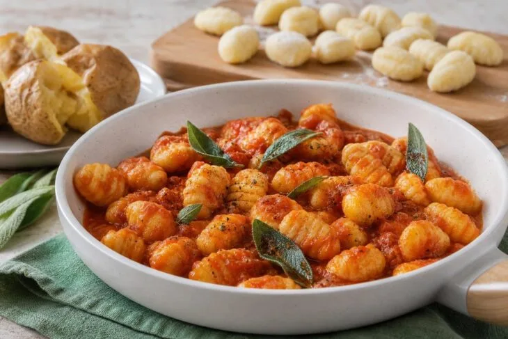 Nhoque de batata leve sem pedir muita farinha: umidade define a massa
