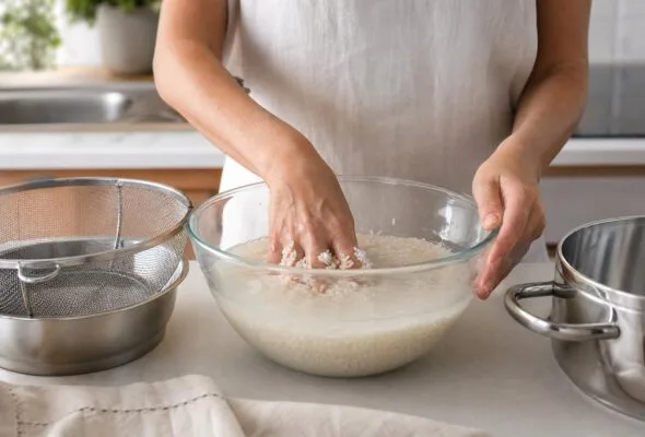 Lavar arroz antes de cozinhar muda a textura, mas nem todo prato pede o mesmo