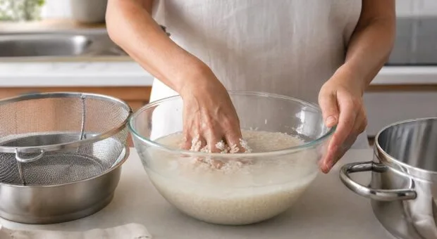Lavar arroz antes de cozinhar muda a textura, mas nem todo prato pede o mesmo