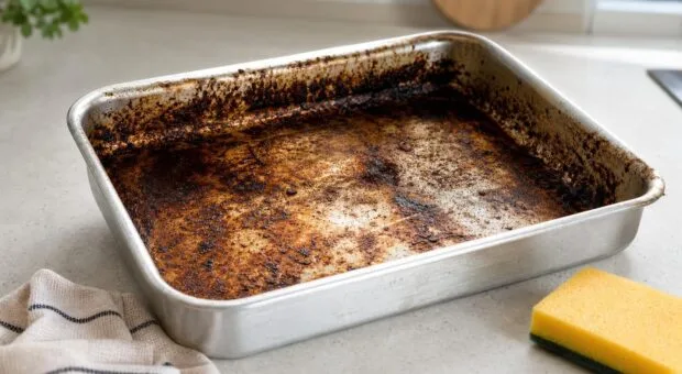 Assadeira com gordura escura: material determina o que pode ficar de molho